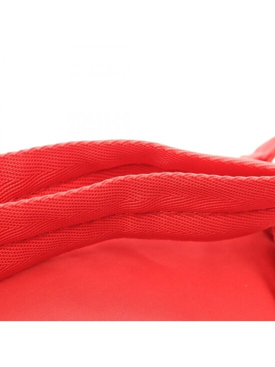 Prada Backpack Vela Red Nylon Leather main image 7